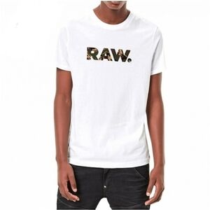 G-Star Raw Mattow White Short Sleeve T-Shirt